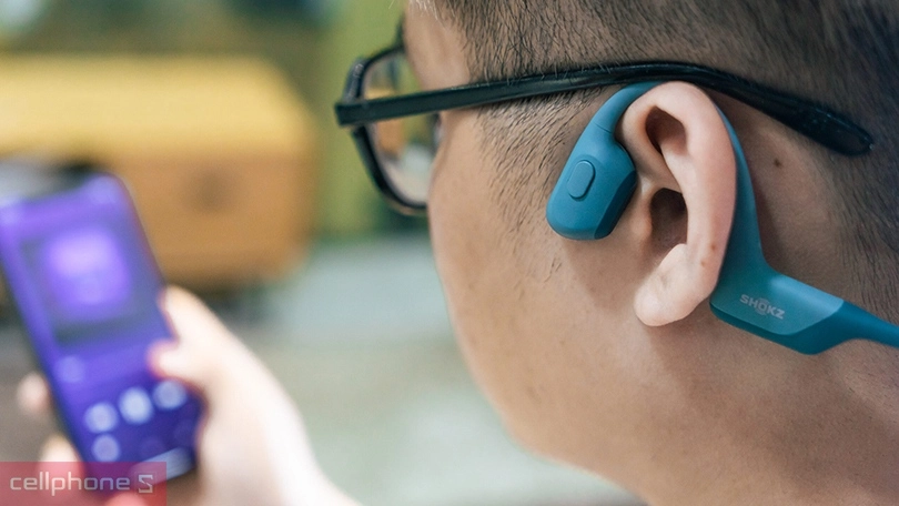 Tai nghe thể thao truyền âm qua xương phù hợp cho hoạt động nghe nhạc