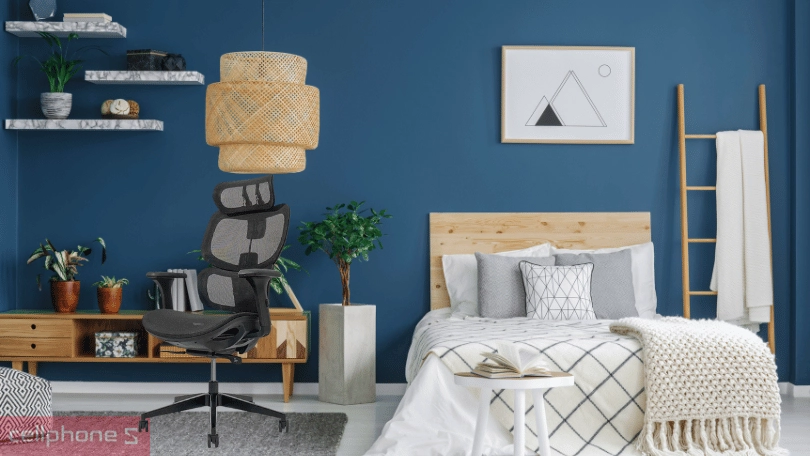 Ghế công thái học Epione Fortis chair trang bị chất liệu lưới breath mesh êm ái