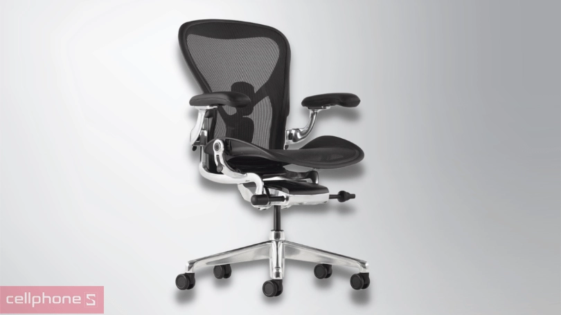 Ghế văn phòng công thái học Ergonomic Herman Miller Aeron 2 - Thoải mái với nhiều tính năng