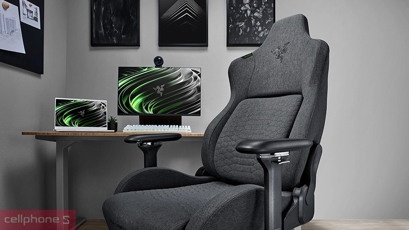 Đánh giá ghế Gaming Razer Iskur chất liệu vải Fabric