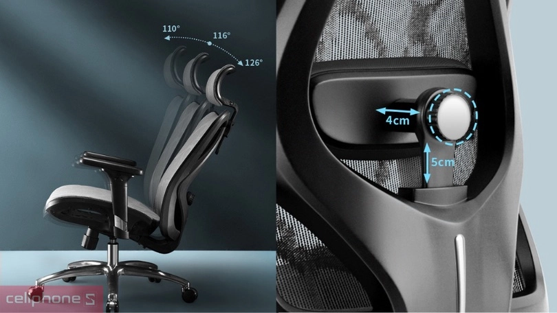 Ghế công thái học Sihoo M57 – Tăng cường năng suất, thoải mái làm việc