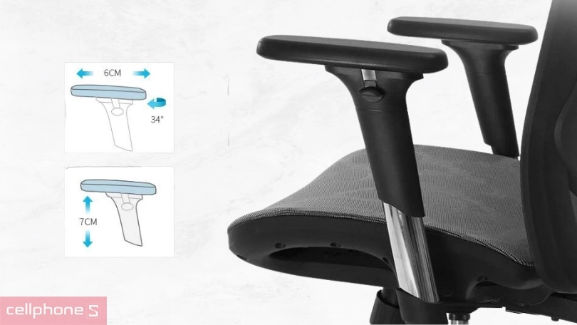 Ghế công thái học Sihoo M57 – Tăng cường năng suất, thoải mái làm việc