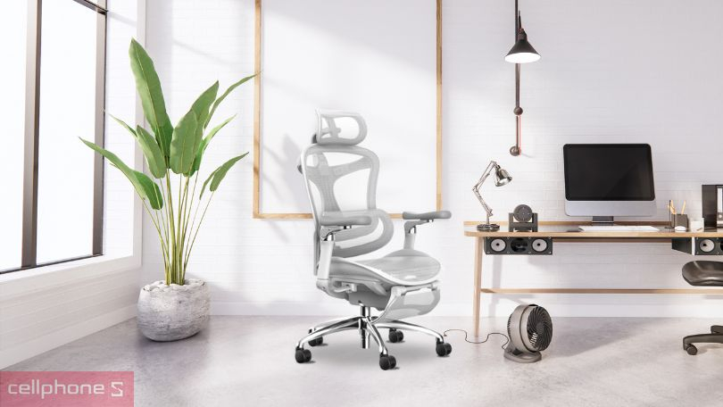 Ghế công thái học Sihoo A3D sở hữu chất liệu an toàn sử dụng