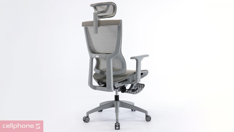 Ghế công thái học Warrior WEC504 sở hữu chất liệu lưới cao cấp