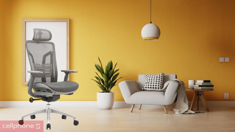 Ghế công thái học SMA Butterfly B01 sở hữu chất liệu da PU sang trọng