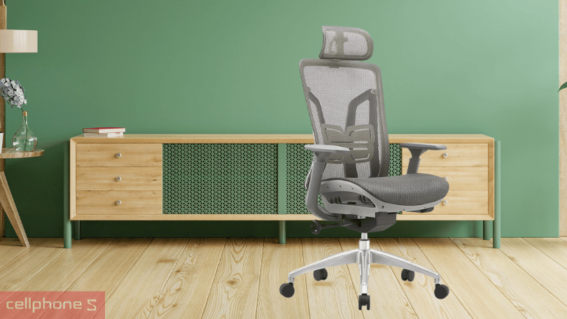 Ghế công thái học SMA Butterfly B01 sở hữu kích thước tựa lưng lớn