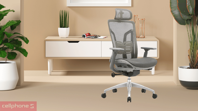 Ghế công thái học SMA Butterfly B01 linh hoạt điều chỉnh ví trí ngã lưng