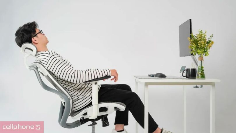 Ghế công thái học Xiaomi Manson Vera tùy chỉnh ngả lưng dễ dàng