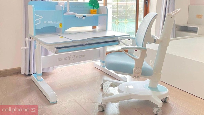 Ghế ngồi học sinh chống gù BSUC DRY-815 - Điểm tựa giúp bé có tư thế ngồi thoải mái