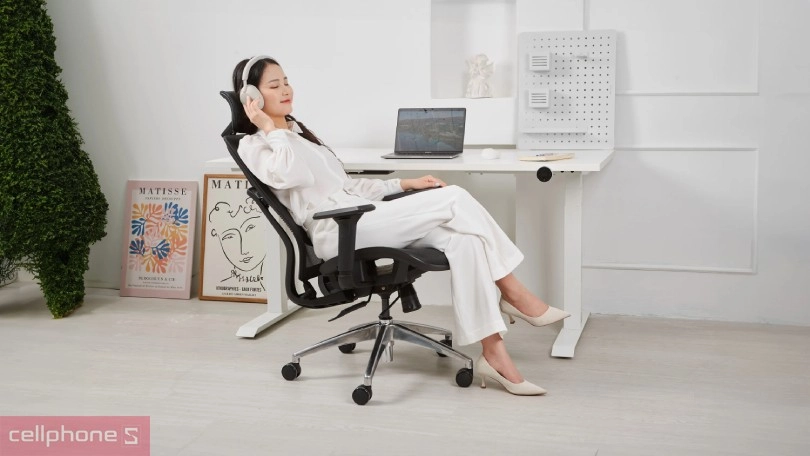 Ghế công thái học Hyperwork Airy – Tùy biến linh hoạt, đáp ứng mọi nhu cầu