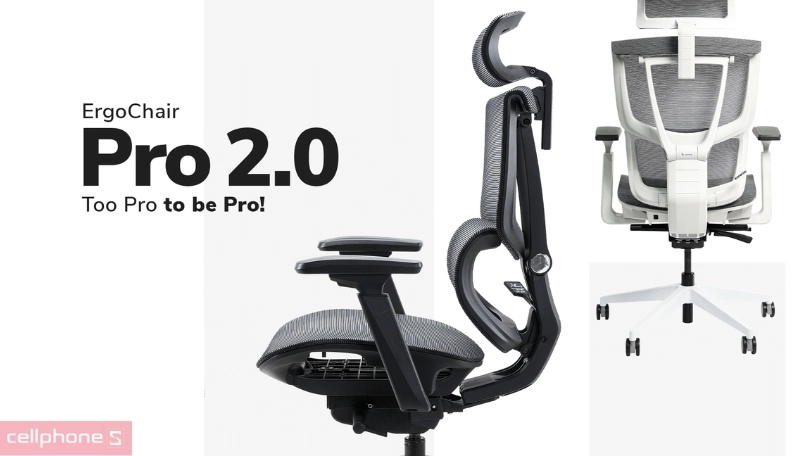 Ghế công thái học EPIONE ERGOCHAIR PRO 2.0