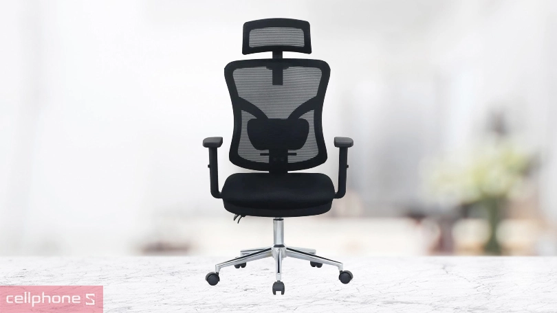 Ghế công thái học E-Dra EEC212 - Nâng đỡ cột sống, ngồi lâu thoải mái