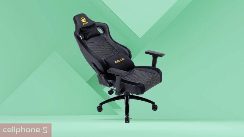 Ghế chơi game E-DRA HERCULES EGC203 V2 - chất liệu cao cấp, thiết kế không tiếng ồn