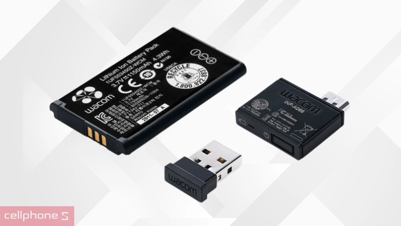 Thiết kế bộ kết nối không dây Wacom ACK-404-01-CG