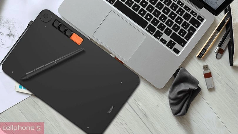 Khả năng kết nối của bảng vẽ điện tử VEIKK Voila L 12 inch