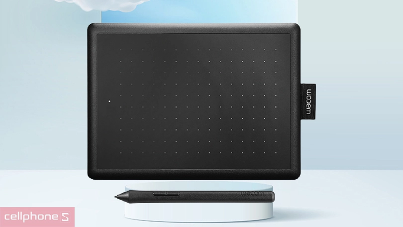 Bảng vẽ điện tử One by Wacom Small CTL-472/K0-CX - Thiết kế đơn giản, bút cảm ứng nhạy