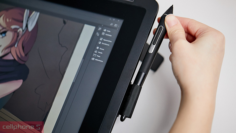 Bảng vẽ Wacom Cintiq 16HD DTK1660K1C - Màn hình sắc nét kèm bút vẽ nhanh nhạy