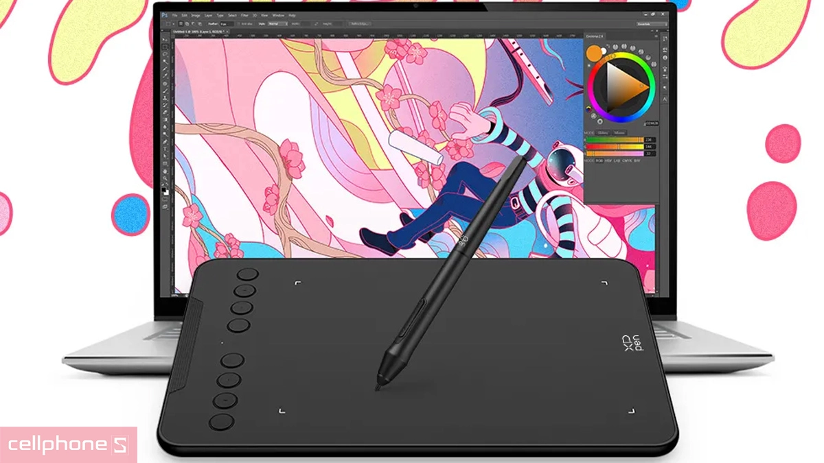 Kết nối bảng vẽ điện tử XP Pen Deco Mini7 V2