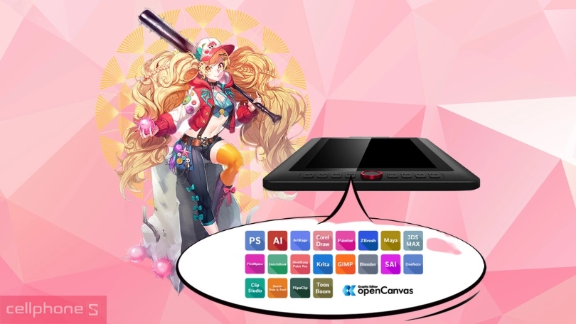 Khả năng tương thích bảng vẽ XP-Pen Artist 13.3 Pro