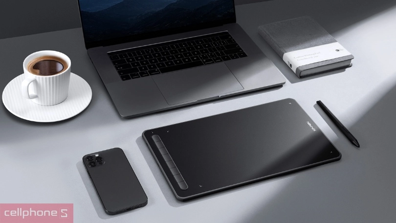 Bảng vẽ điện tử XP-PEN Deco LW Wireless Chip X3, iOS, Android - Chip X3 mạnh mẽ, cảm ứng nghiêng độc đáo