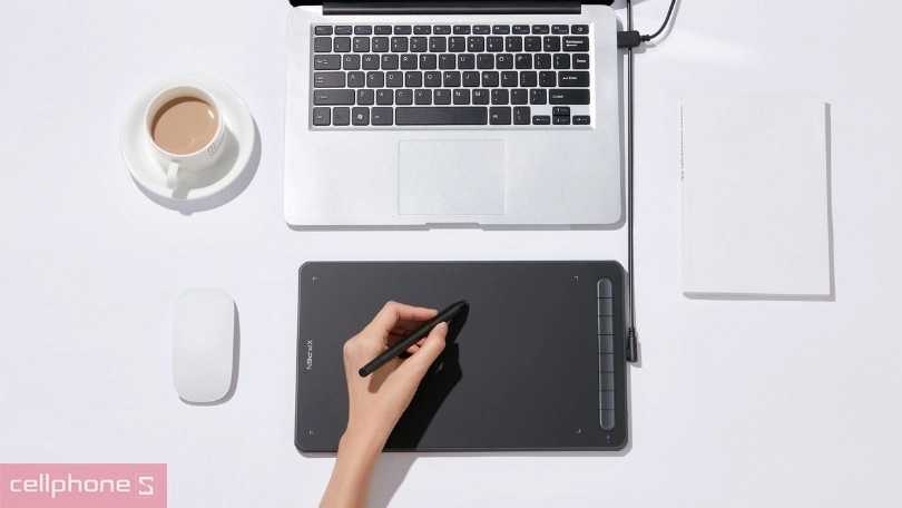 Bảng vẽ điện tử XP-PEN Deco LW Wireless Chip X3, iOS, Android - Chip X3 mạnh mẽ, cảm ứng nghiêng độc đáo