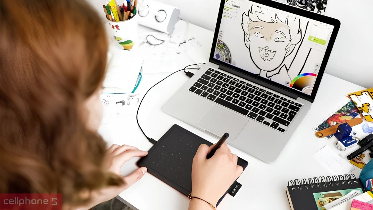 Bảng vẽ điện tử One by Wacom Small CTL-472/K0-CX
