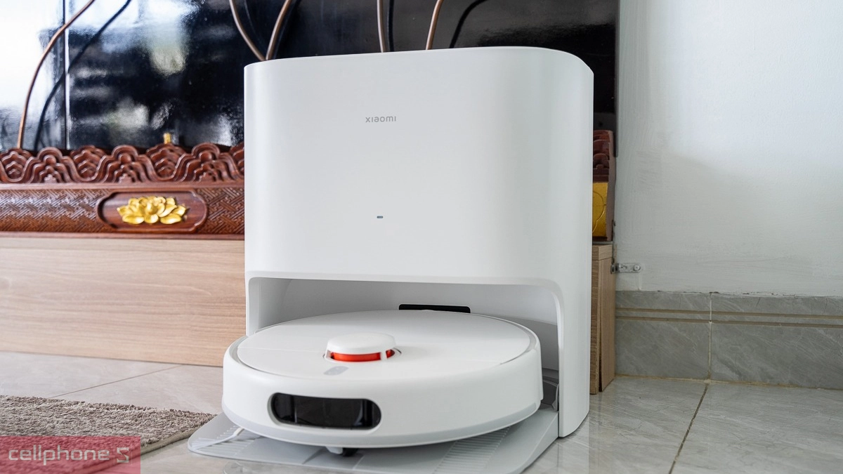Robot hút bụi lau nhà tự động, giảm việc nhà mỗi ngày
