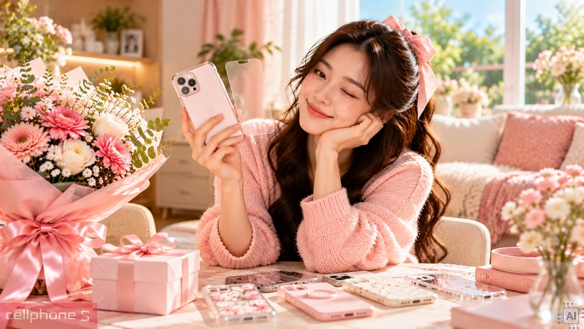 Ốp lưng và kính cường lực chính hãng