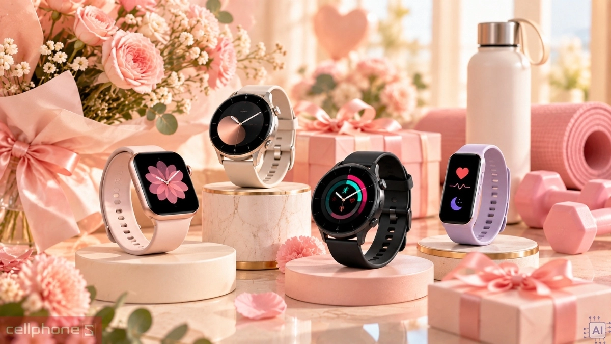 Đồng hồ thông minh theo dõi sức khỏe mỗi ngày
