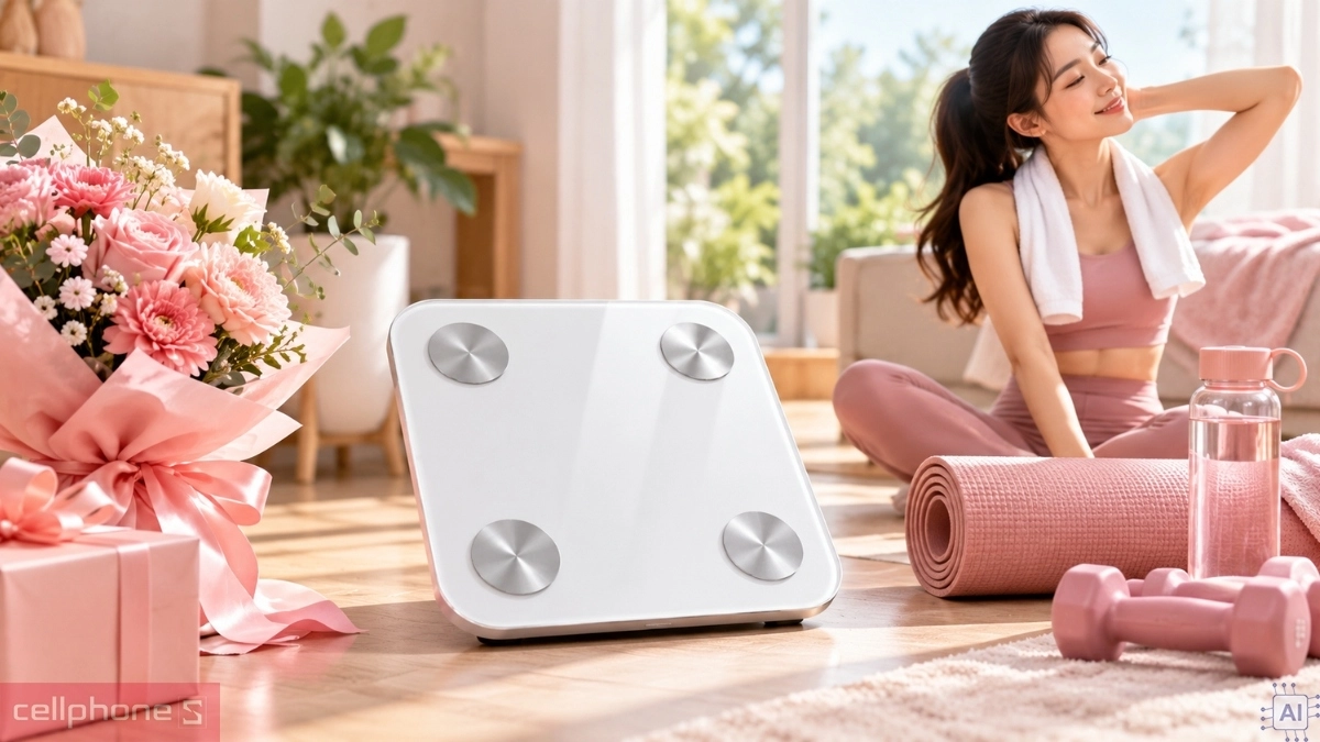 Cân sức khỏe điện tử đo chỉ số cơ thể