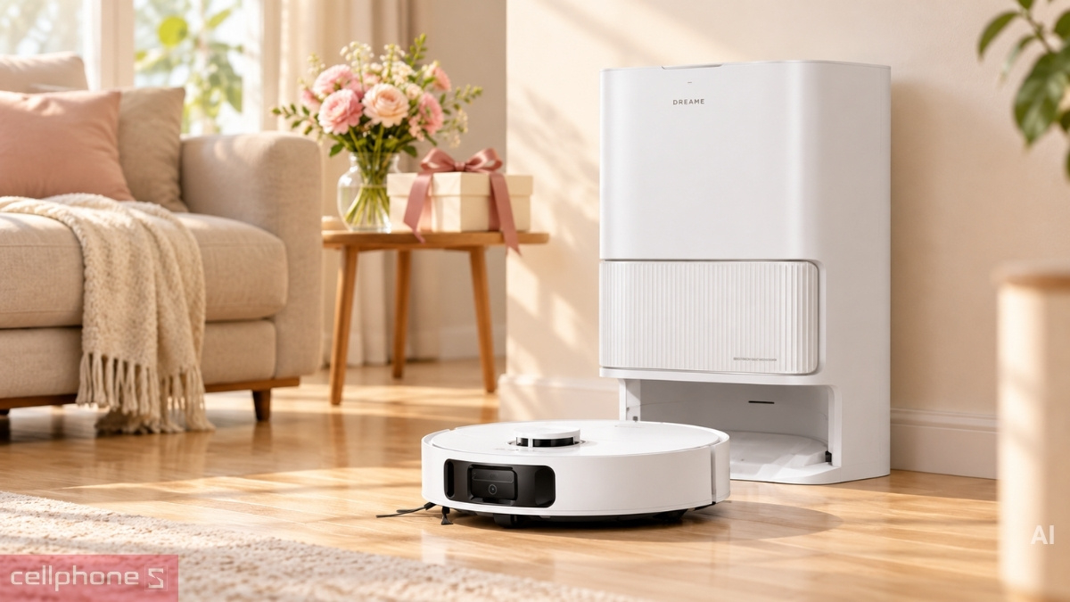 Robot hút bụi lau nhà - quà 20/10 để mẹ có thêm thời gian cho mình