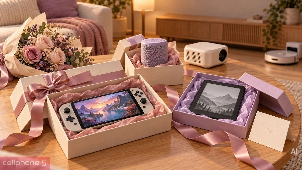 Quà 20/10 cho người yêu đam mê công nghệ