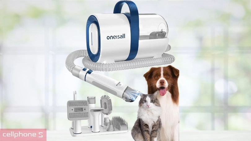 Máy cắt tỉa và hút lông thú cưng Oneisall LM2 – Chăm sóc thú cưng, vệ sinh nhà cửa