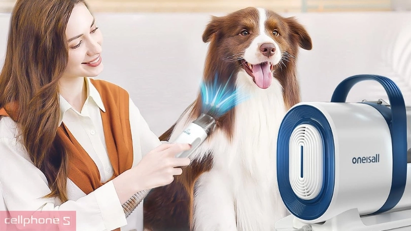 Máy cắt tỉa và hút lông thú cưng Oneisall LM2 – Chăm sóc thú cưng, vệ sinh nhà cửa