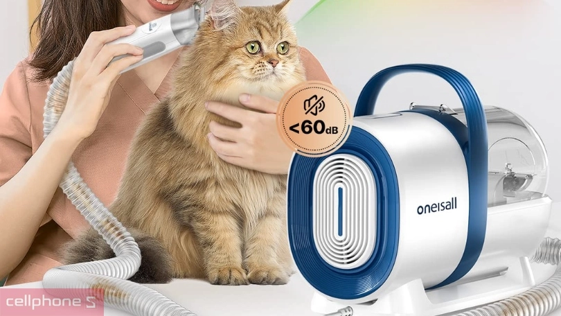 Máy cắt tỉa và hút lông thú cưng Oneisall LM2 – Chăm sóc thú cưng, vệ sinh nhà cửa
