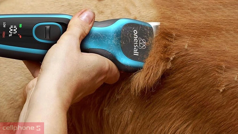 Tông đơ cắt tỉa lông thú cưng Oneisall DTJ-001 - Khả năng cắt tỉa lông mạnh mẽ, độ ồn khi vận hành thấp