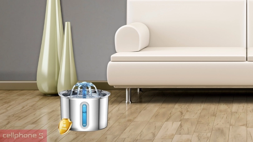 Dung tích máy cho thú cưng uống nước tự động Oneisall PWF 001