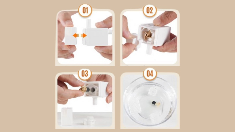 Hướng dẫn cách vệ sinh bộ lọc bên trong máy bơm của Oneisall PWF 001