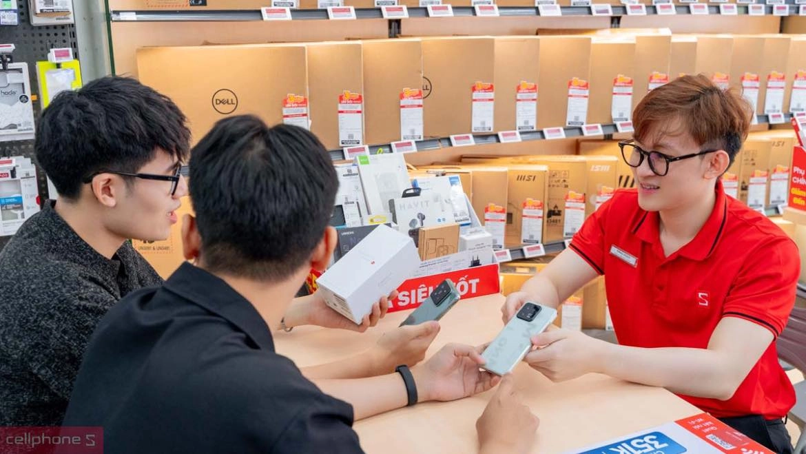 Cửa hàng điện thoại, laptop CellphoneS Bình Định kinh doanh gì