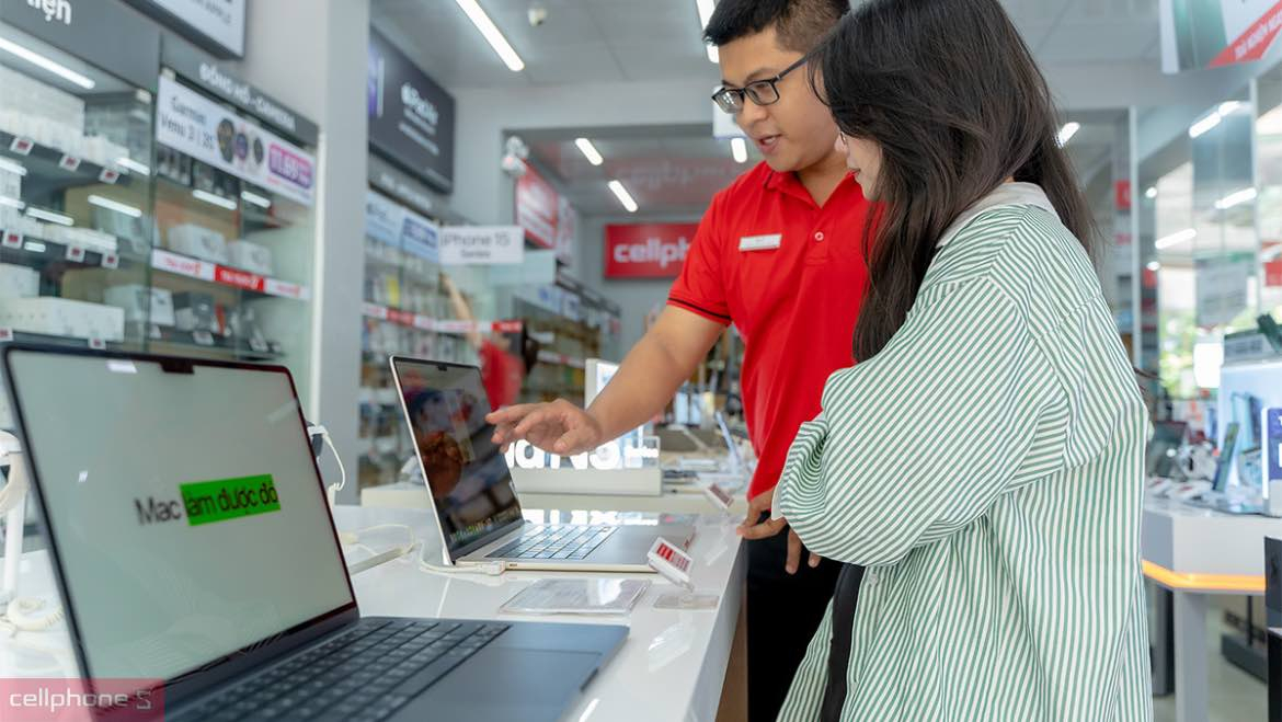 Cửa hàng điện thoại, laptop CellphoneS Bình Định kinh doanh gì