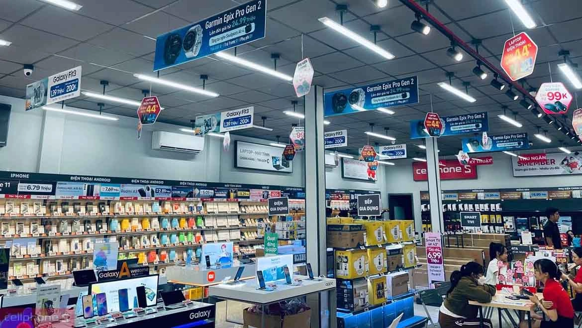 Danh sách cửa hàng điện thoại, laptop tại Bình Phước của CellphoneS