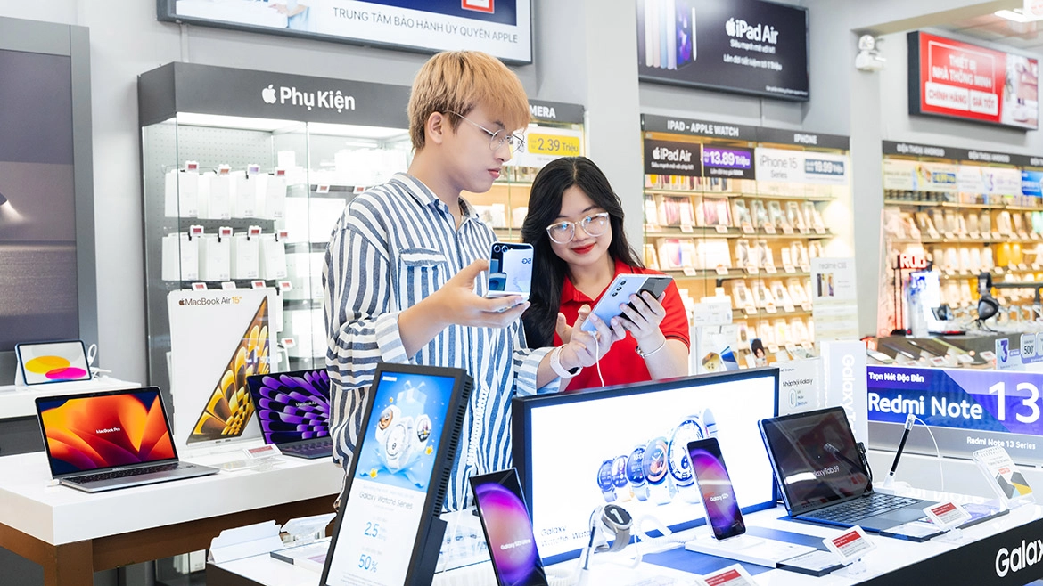 Cửa hàng điện thoại, laptop CellphoneS Nam Định kinh doanh gì