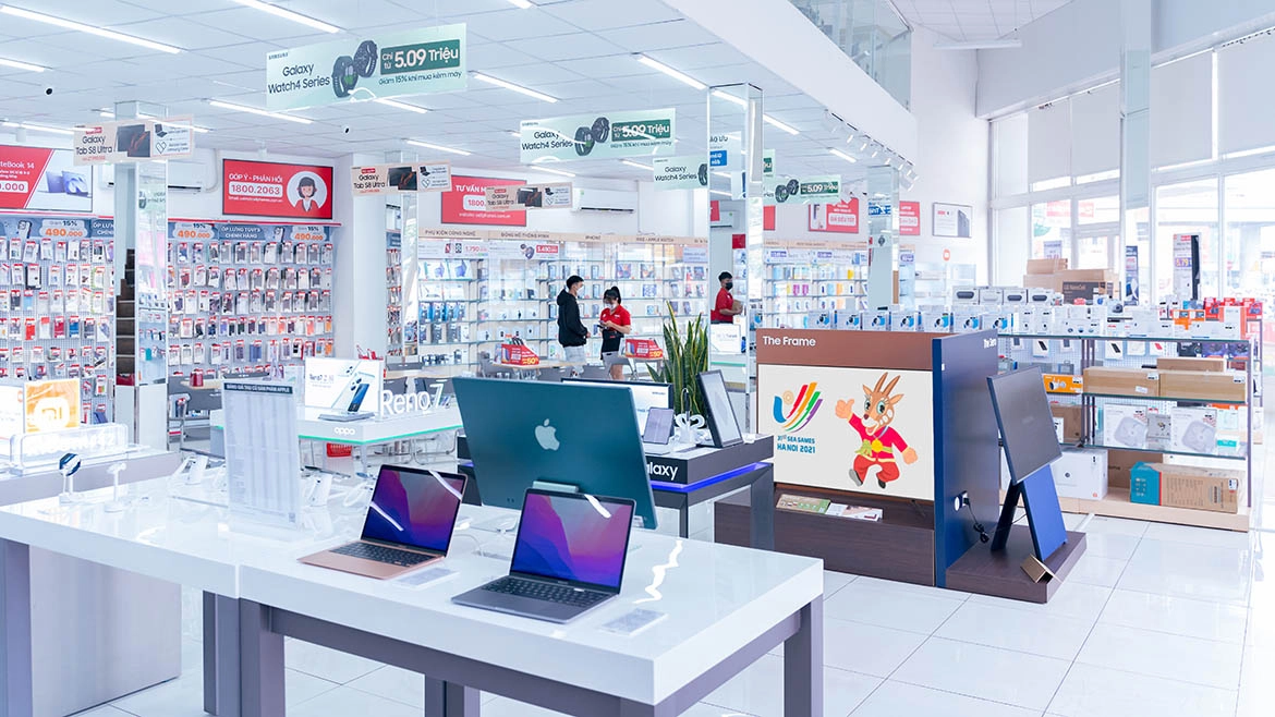 Cửa hàng điện thoại, laptop CellphoneS Nam Định kinh doanh gì