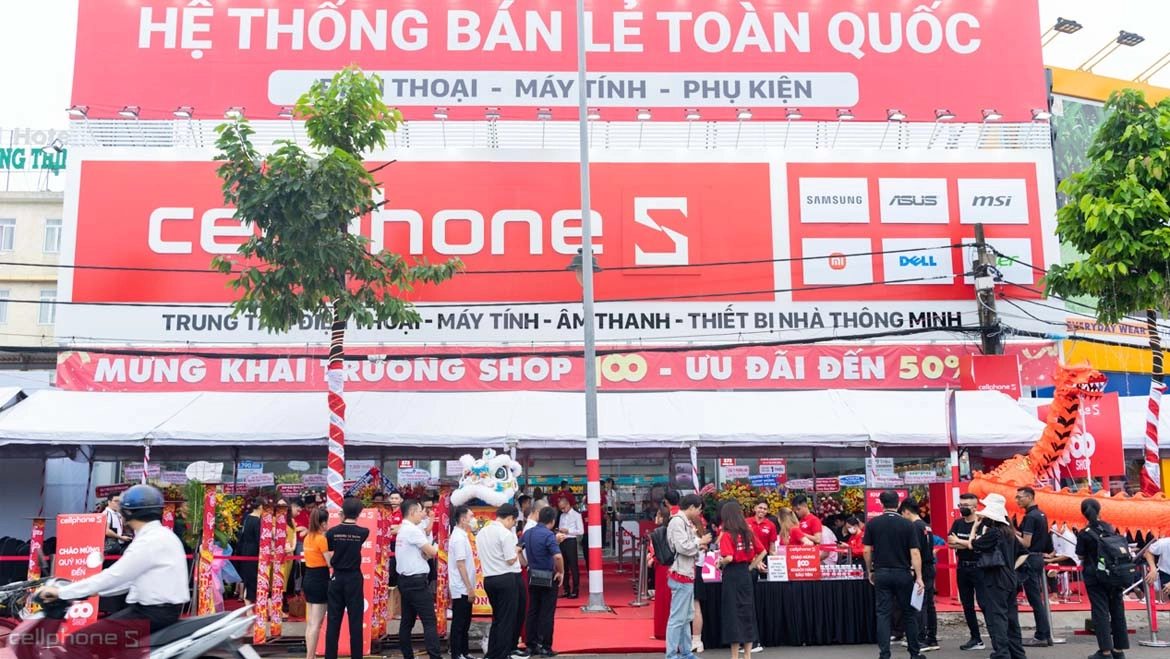 Danh sách cửa hàng điện thoại, laptop tại Đắk Lắk của CellphoneS
