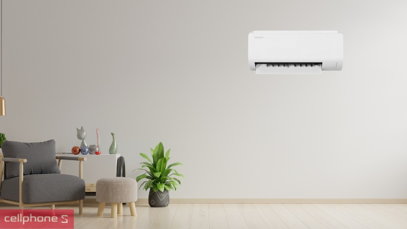 Thiết kế của máy lạnh Samsung Inverter AR10DYHZAWKNSV 1 HP