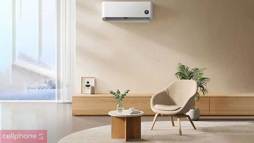 Độ ồn máy lạnh 2 chiều Xiaomi Mijia KFR 35GW R1x1 1.5HP 12000BTU