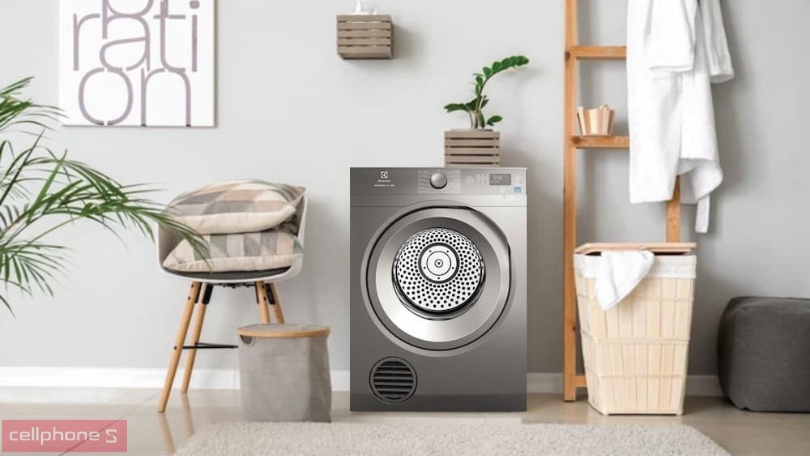 Cảm biến nhiệt trên máy sấy thông hơi Electrolux 8.5 kg EDV754H3SB