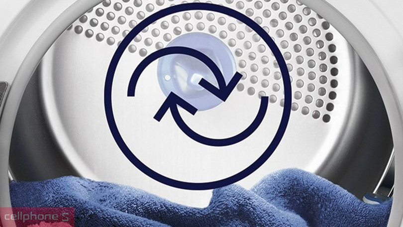 Chất lượng máy sấy thông hơi Electrolux 8,5kg EDV854J3WB