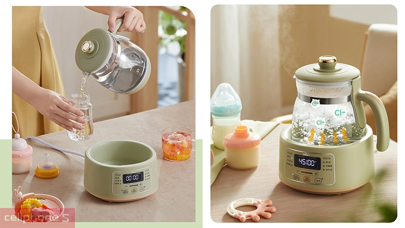 Giữ ấm hiệu quả đến 72 giờ, khử clo hiệu quả