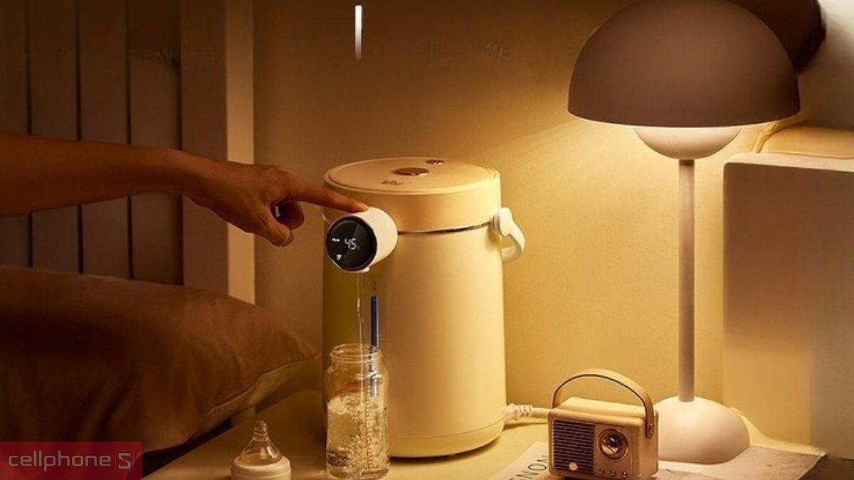 11 mức nhiệt của Bình thủy điện Bear 3L EWB-5H30C60